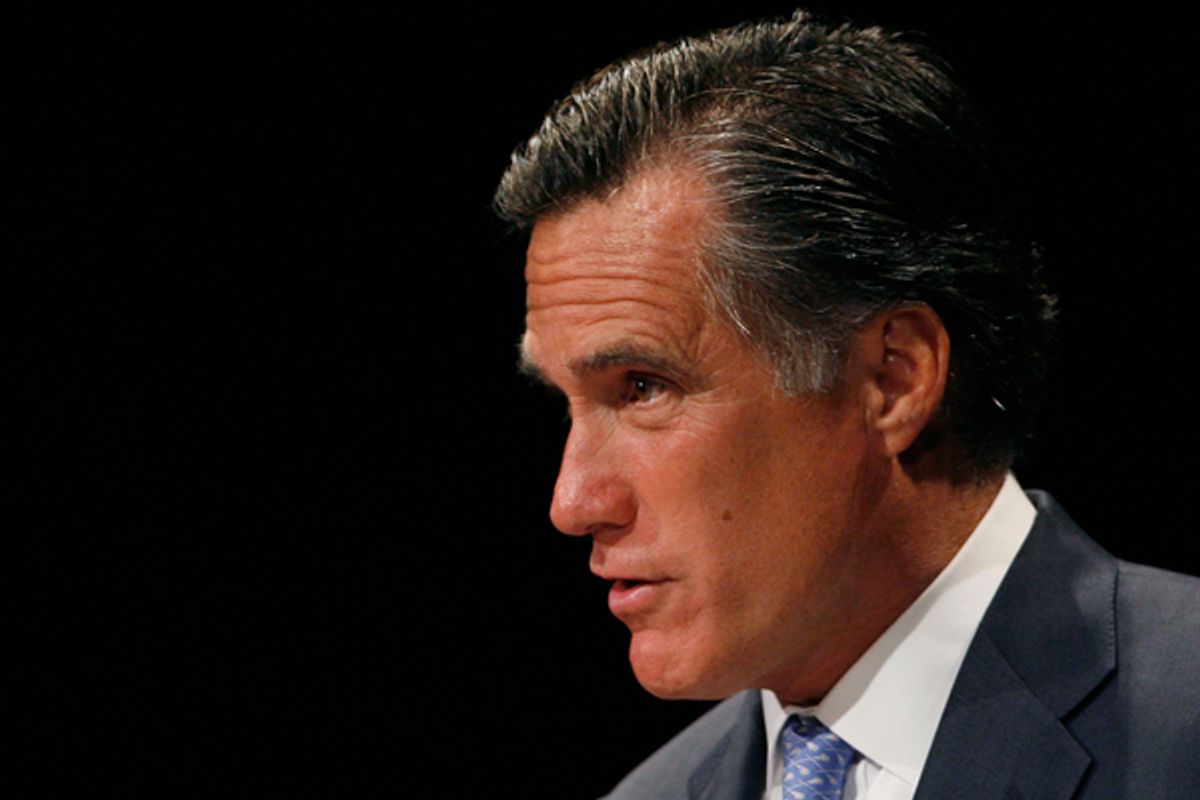 Mitt Romney in August, 2006   (AP/Matt Sayles)