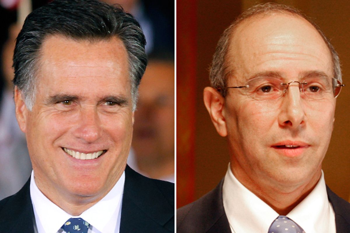 Mitt Romney and Charles Boustany       (AP)
