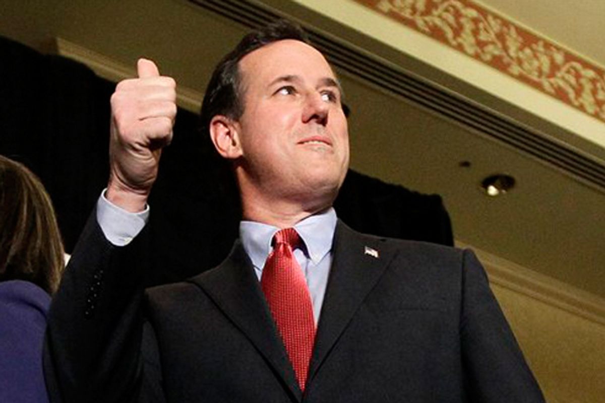 Rick Santorum     (AP/Jeff Roberson)