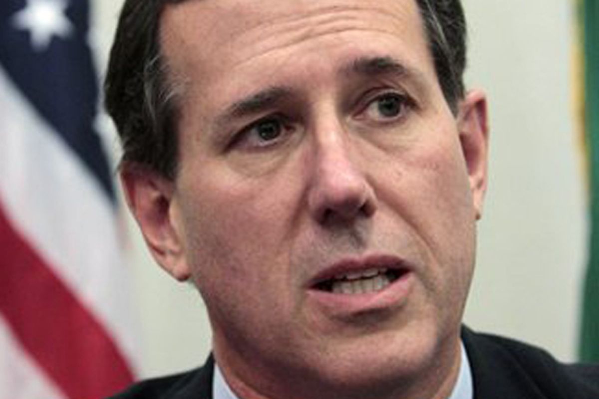 Rick Santorum  (AP/Elaine Thompson)