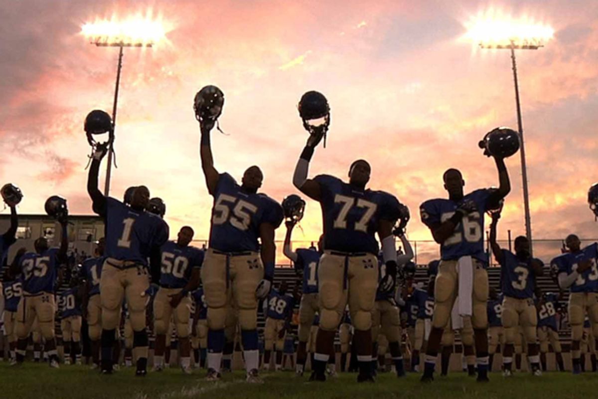 A still from "Undefeated" 