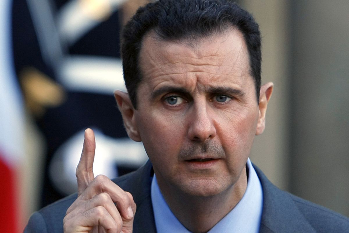 Syria President Bashar al-Assad                              (AP)