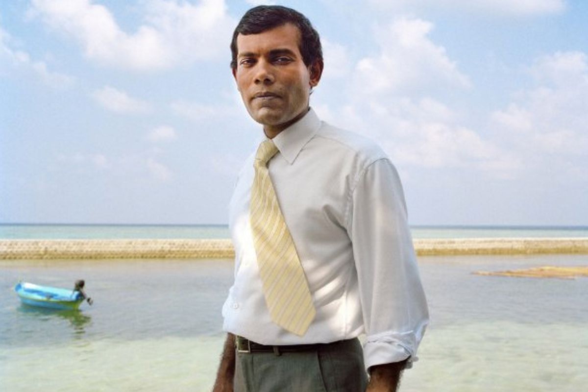 Mohamed Nasheed in "The Island President"       