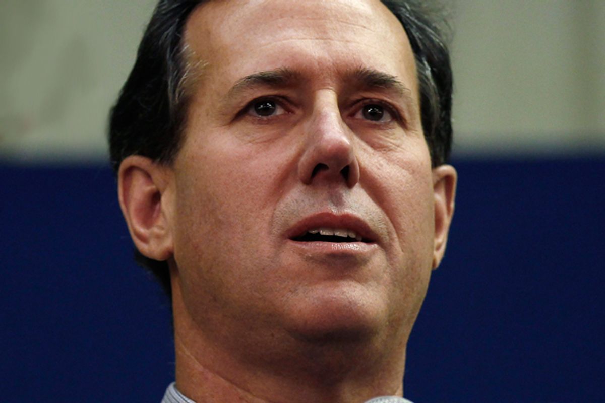 Rick Santorum  (Reuters/Jim Young)