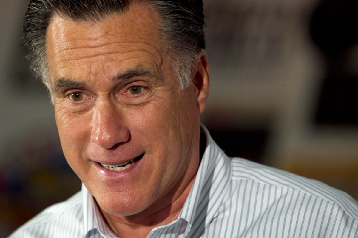 Mitt Romney   (AP/Steven Senne)