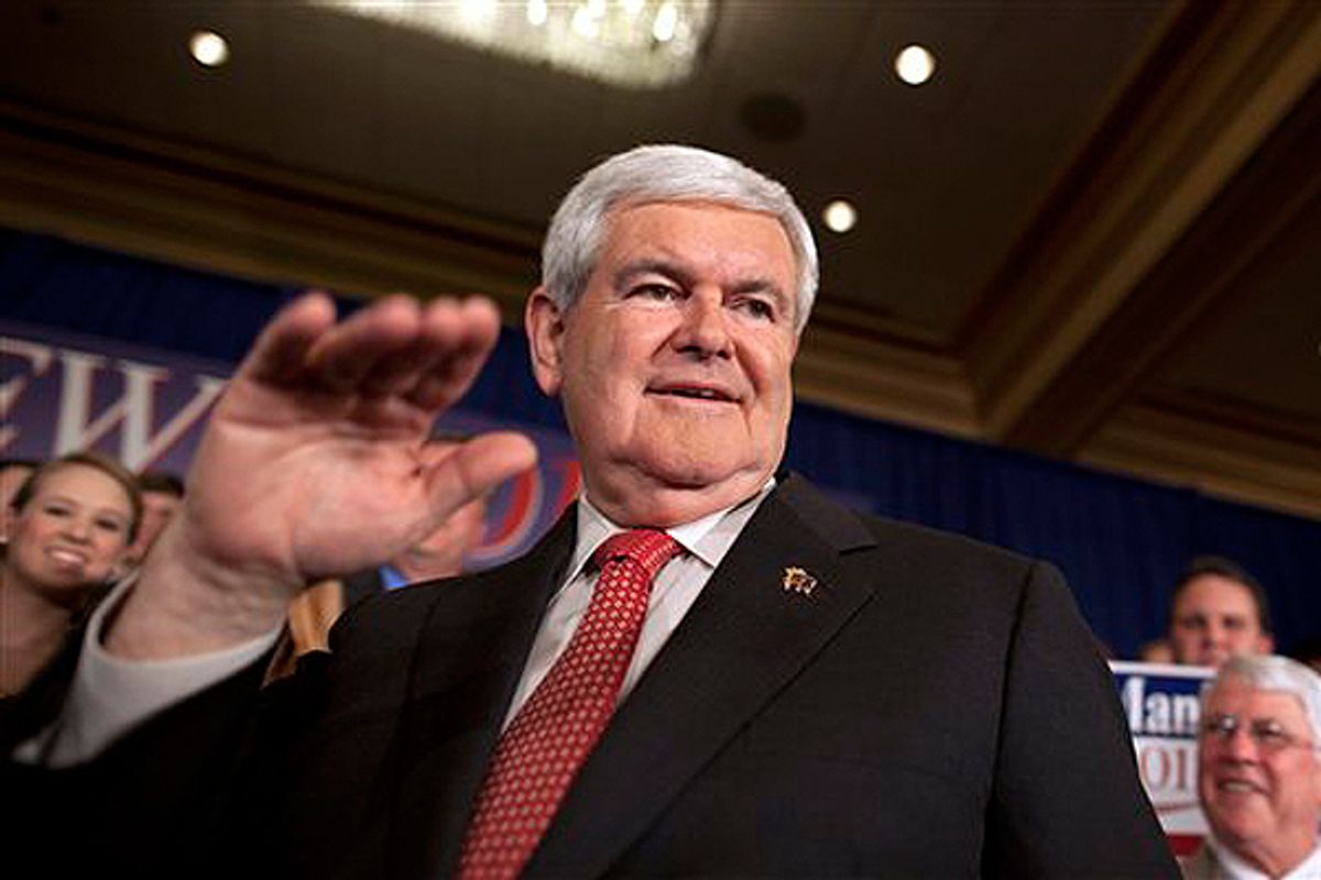 Newt Gingrich  (AP/Evan Vucci)