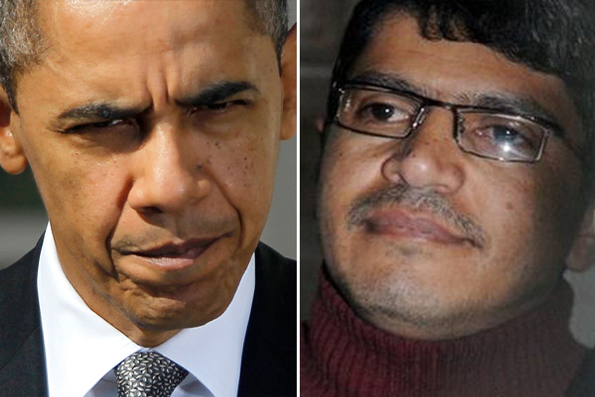 President Obama and Abdulelah Haider Shaye   (AP)