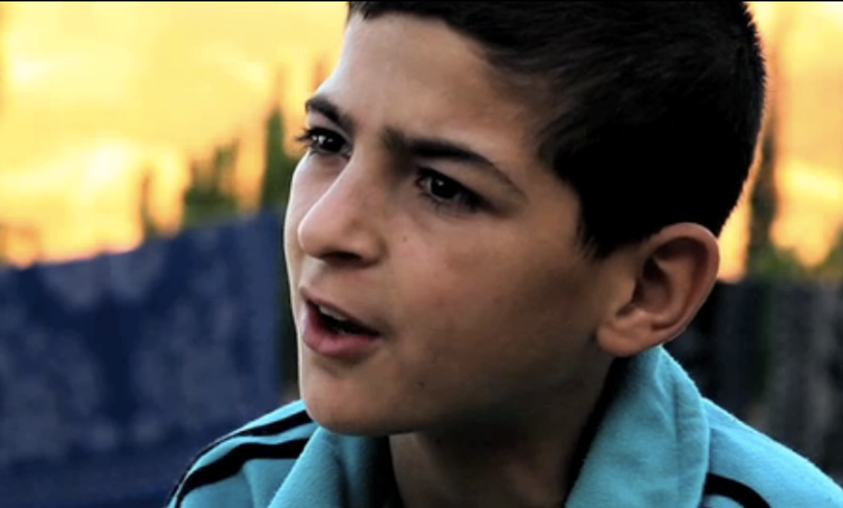 13-year-old Hossam     (Screengrab from GlobalPost video)