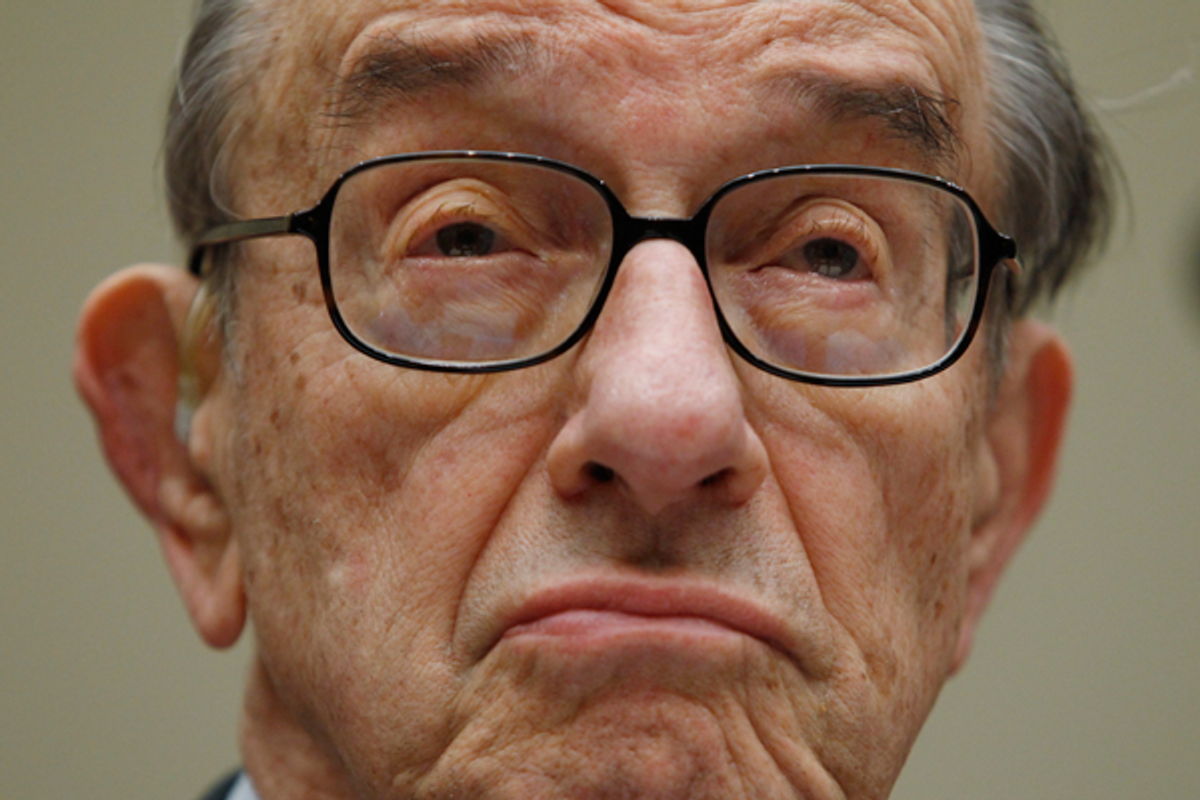  Alan Greenspan   (Reuters/Kevin Lamarque)