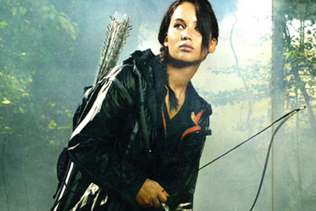  Jennifer Lawrence in "The Hunger Games"    