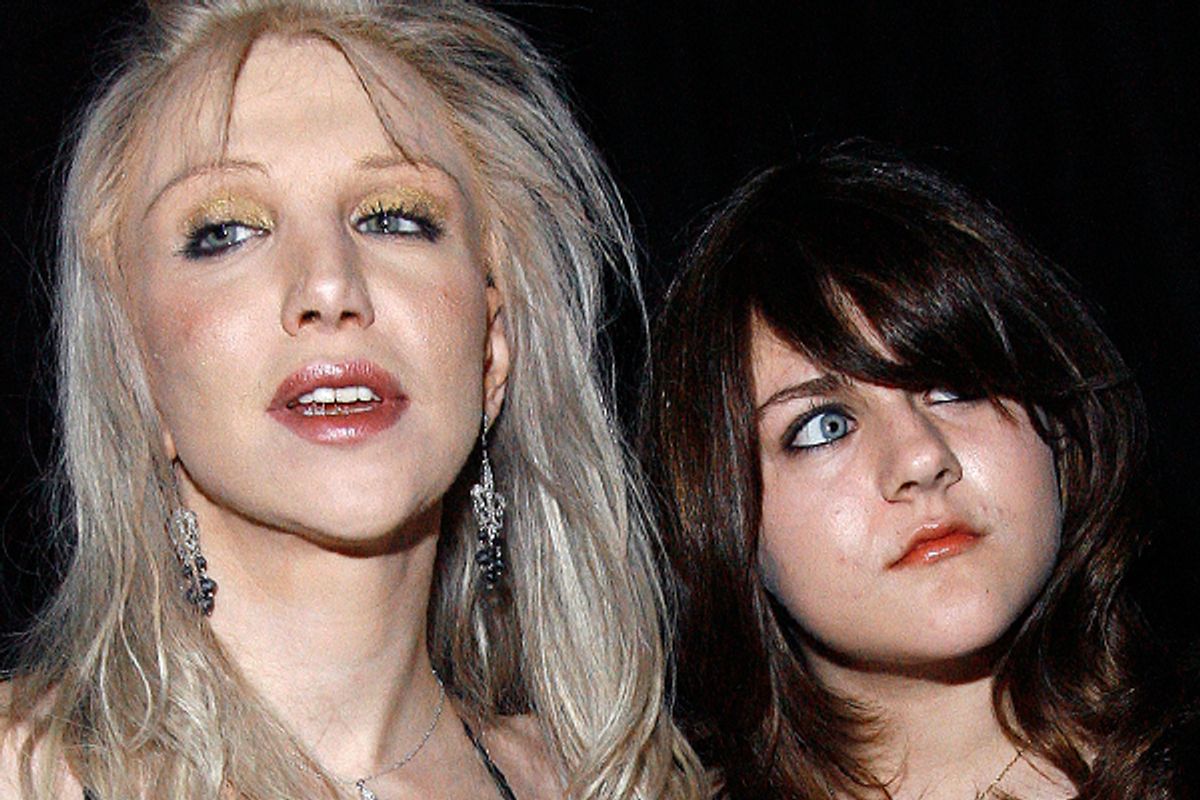 Courtney Love and Frances Bean Cobain          (Reuters/Mario Anzuoni)