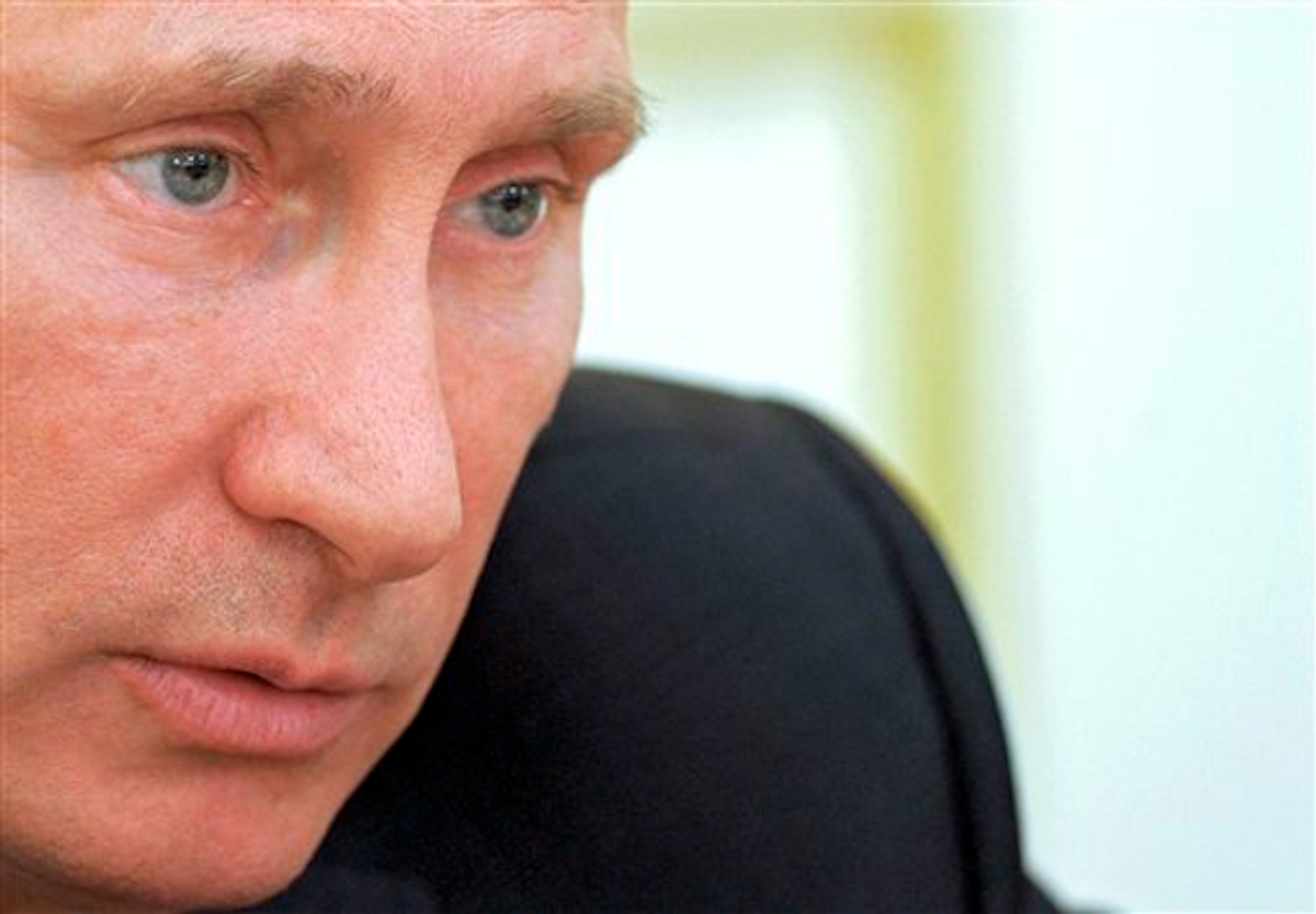  Prime Minister Vladimir Putin                        (AP Photo/RIA Novosti, Yana Lapikova, Government Press Service)