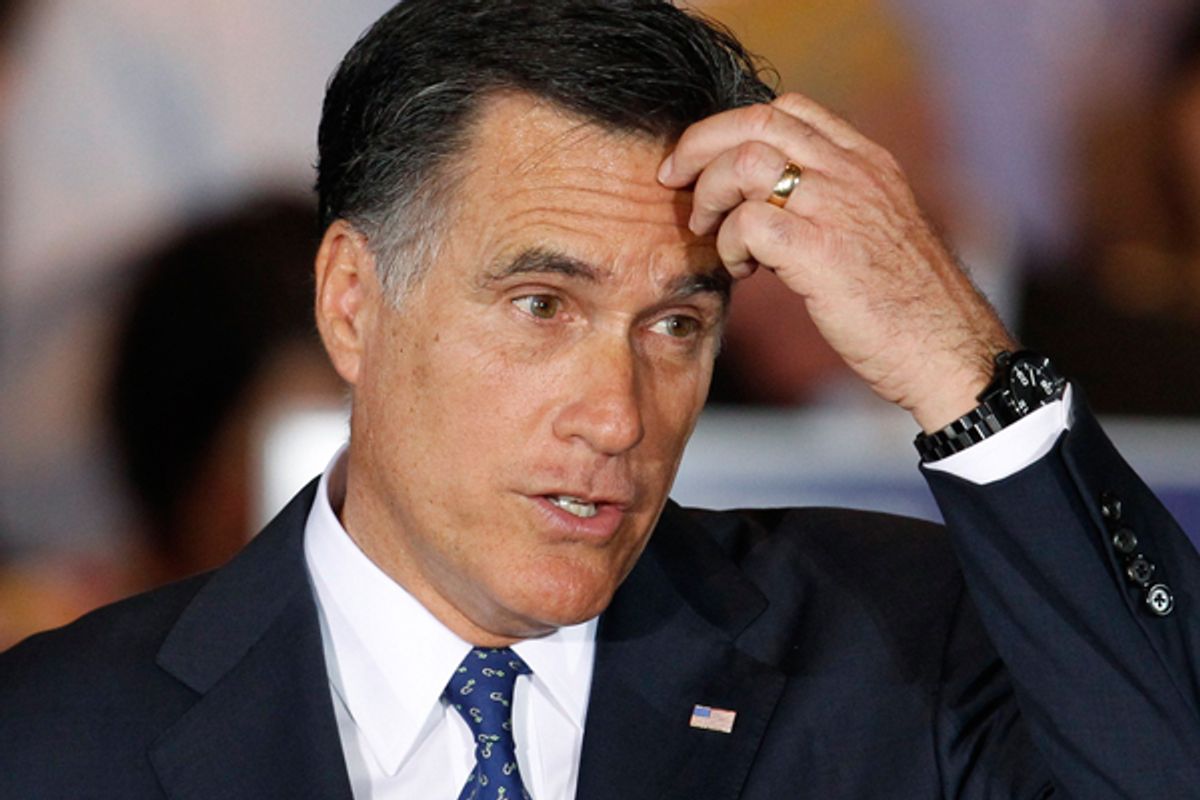 Mitt Romney   (Reuters/Jeff Haynes)