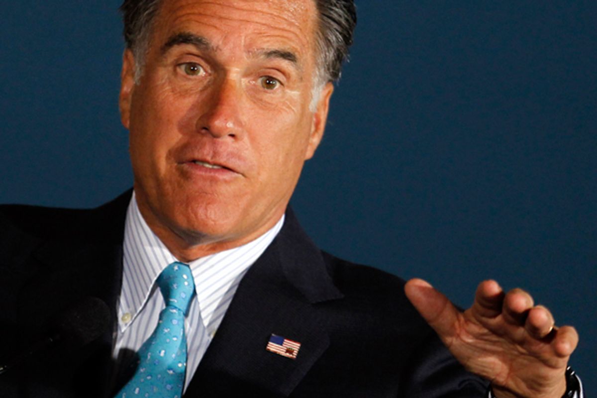 Mitt Romney    (Reuters/Tim Shaffer)