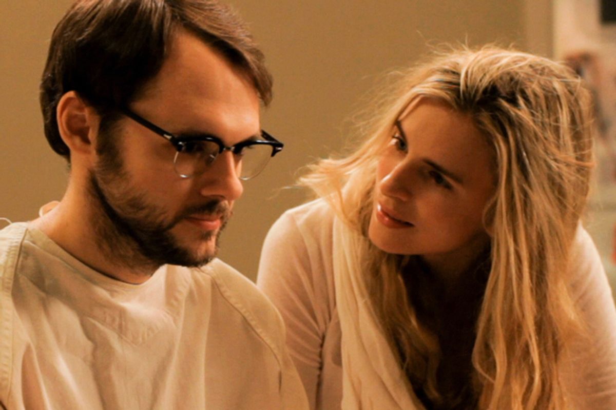 Christopher Denham and Brit Marling in "Sound of My Voice"    