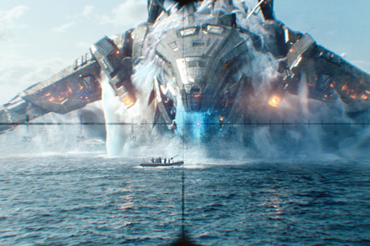 A still from "Battleship"     