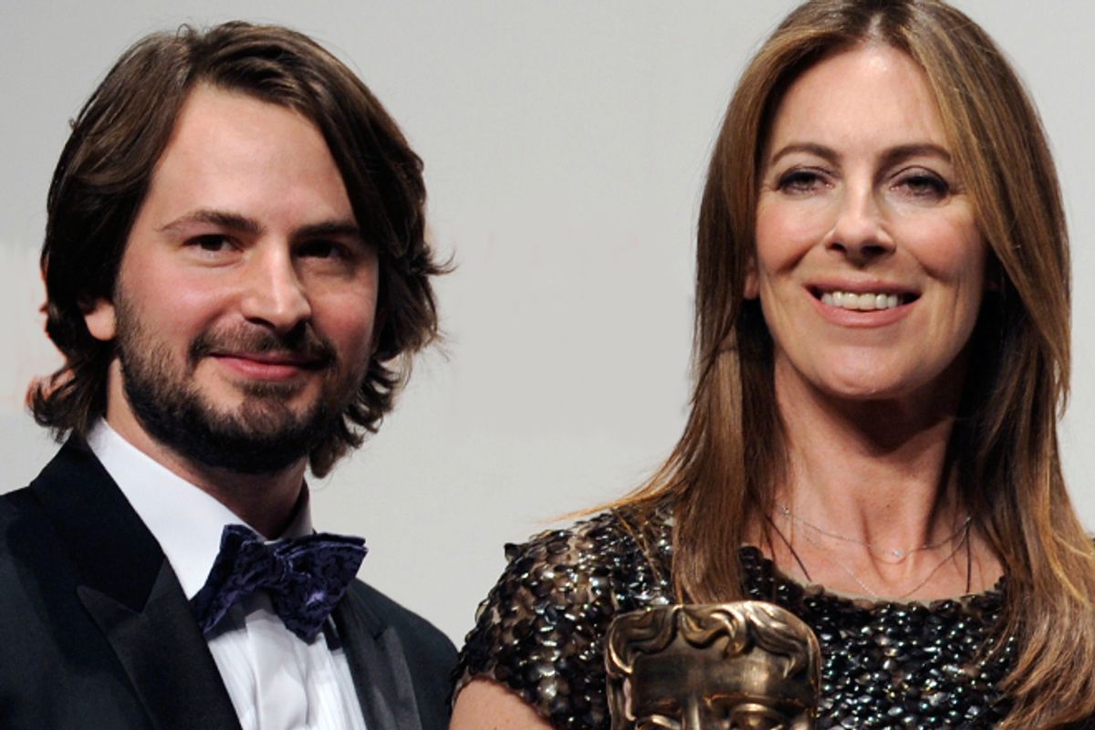 Mark Boal and Kathryn Bigelow         (Reuters/Toby Melville)