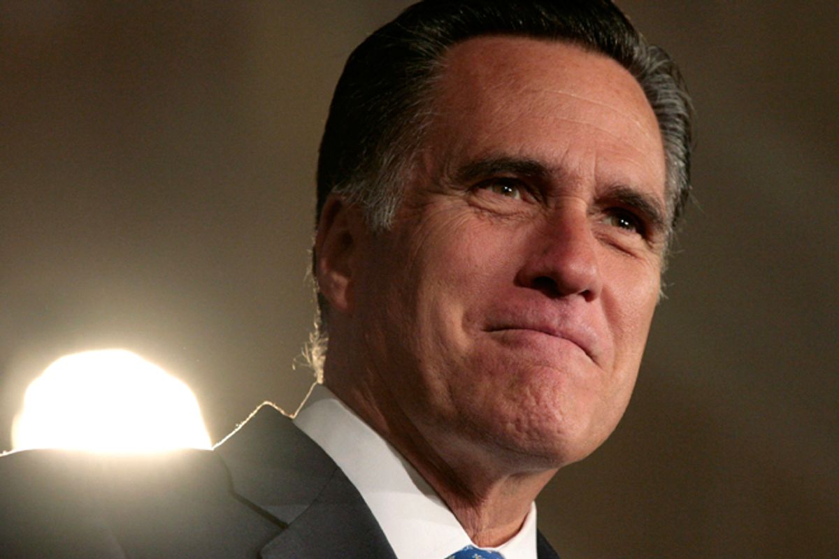 Mitt Romney     (Reuters/Larry Downing)