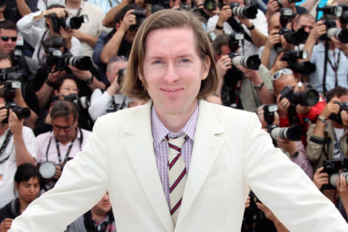 Wes Anderson in Cannes on May 16.   (AP/Joel Ryan)