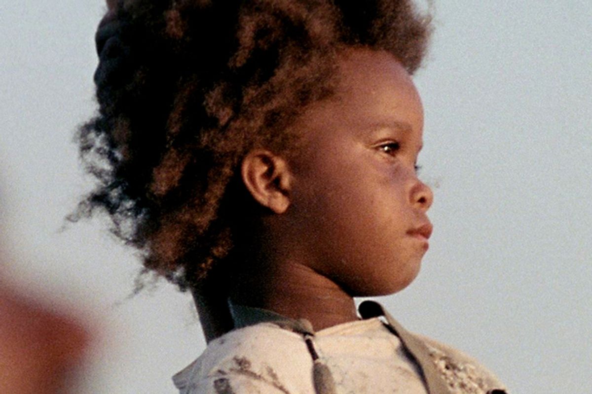 Quvenzhané Wallis in "Beasts of the Southern Wild"  