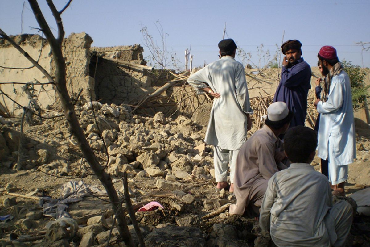 The damage from drone strikes in Pakistan is not just physical                (Reuters/Haji Mujtaba)