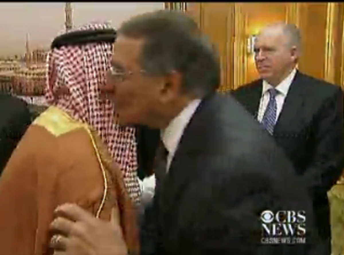 Defense Secretary Leon Panetta and U.S. terrorism adviser John Brennan in Jeddah, Saudi Arabia, June 21, 2012   (CBS News video)