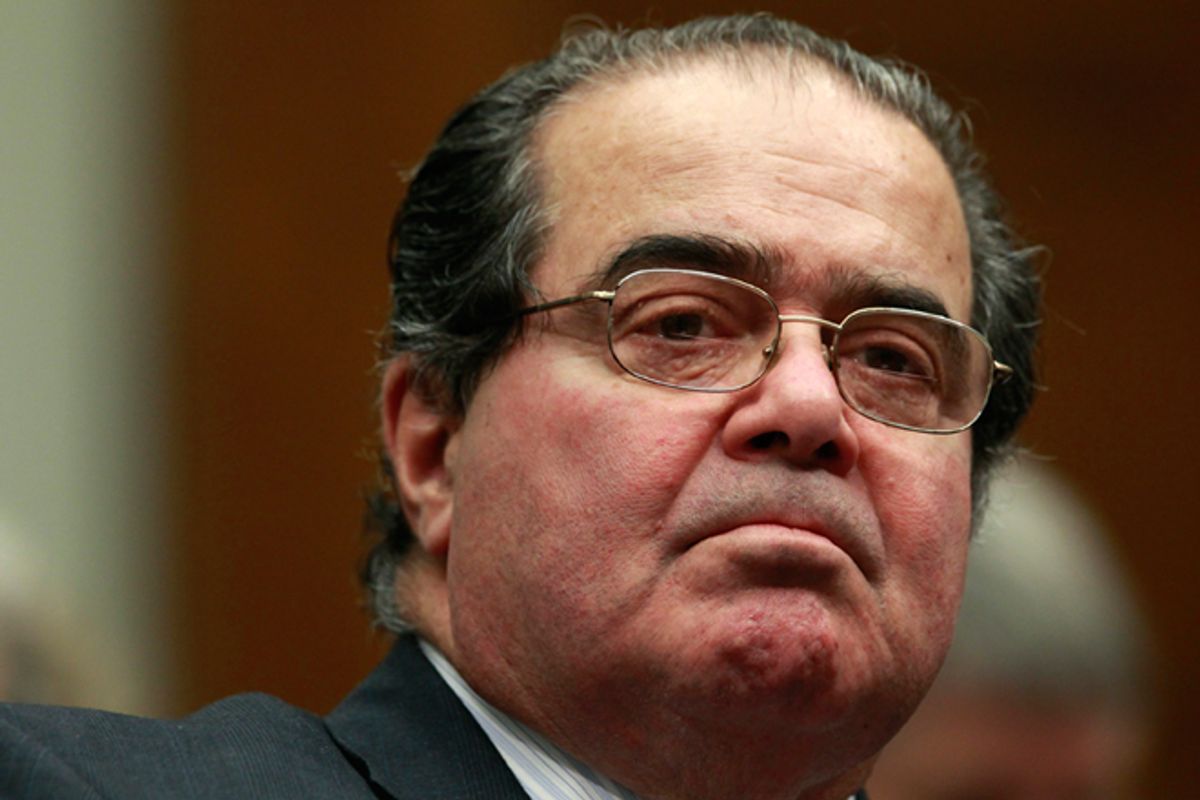 Supreme Court Justice Antonin Scalia    (Reuters/Kevin Lamarque)