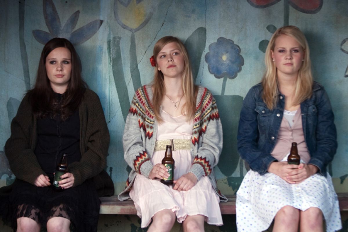 Malin Bjorhovde, Helene Bergsholm and Henriette Steenstrup in "Turn Me On, Dammit!"        