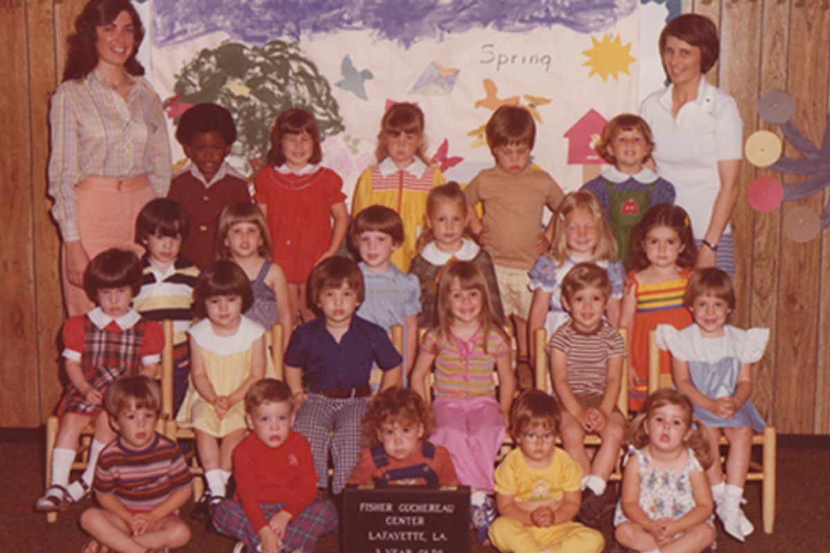 The author, lower left, in a photograph from the cover of "Some of My Best Friends are Black"     