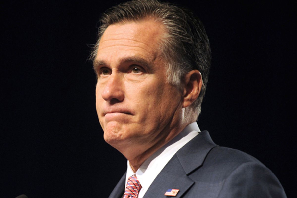 Mitt Romney    (Reuters/James Glover)