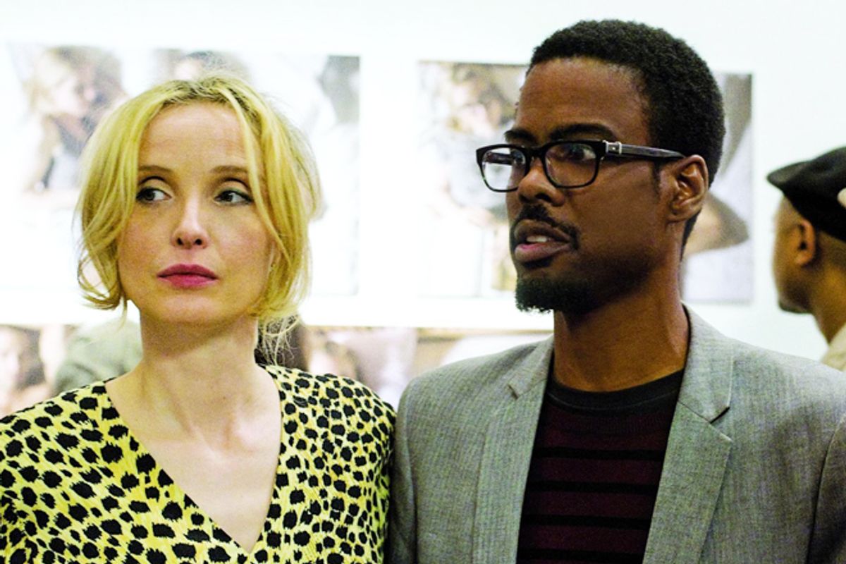 Julie Delpy and Chris Rock in "2 Days in New York"  