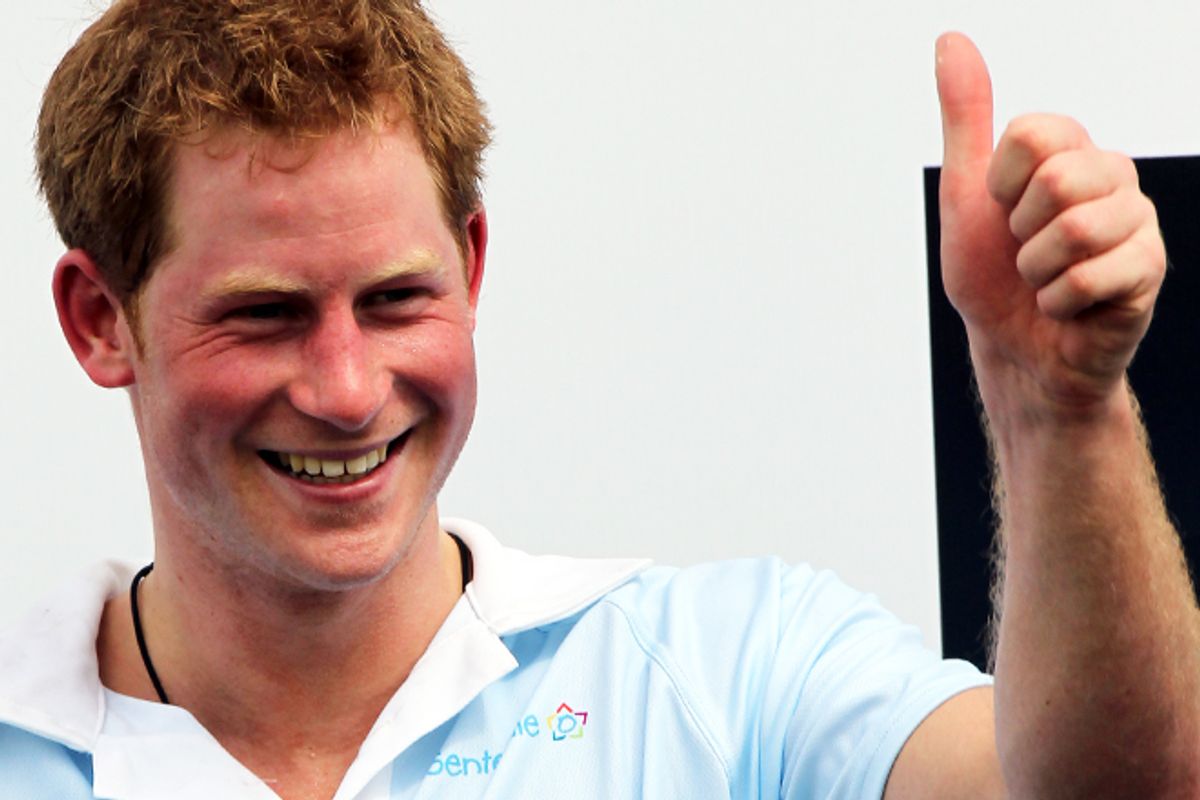 Prince Harry     (Reuters/Paolo Whitaker)