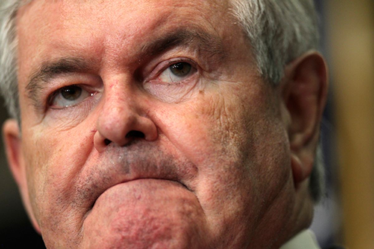 Newt Gingrich   (Reuters/Banjamin Myers)