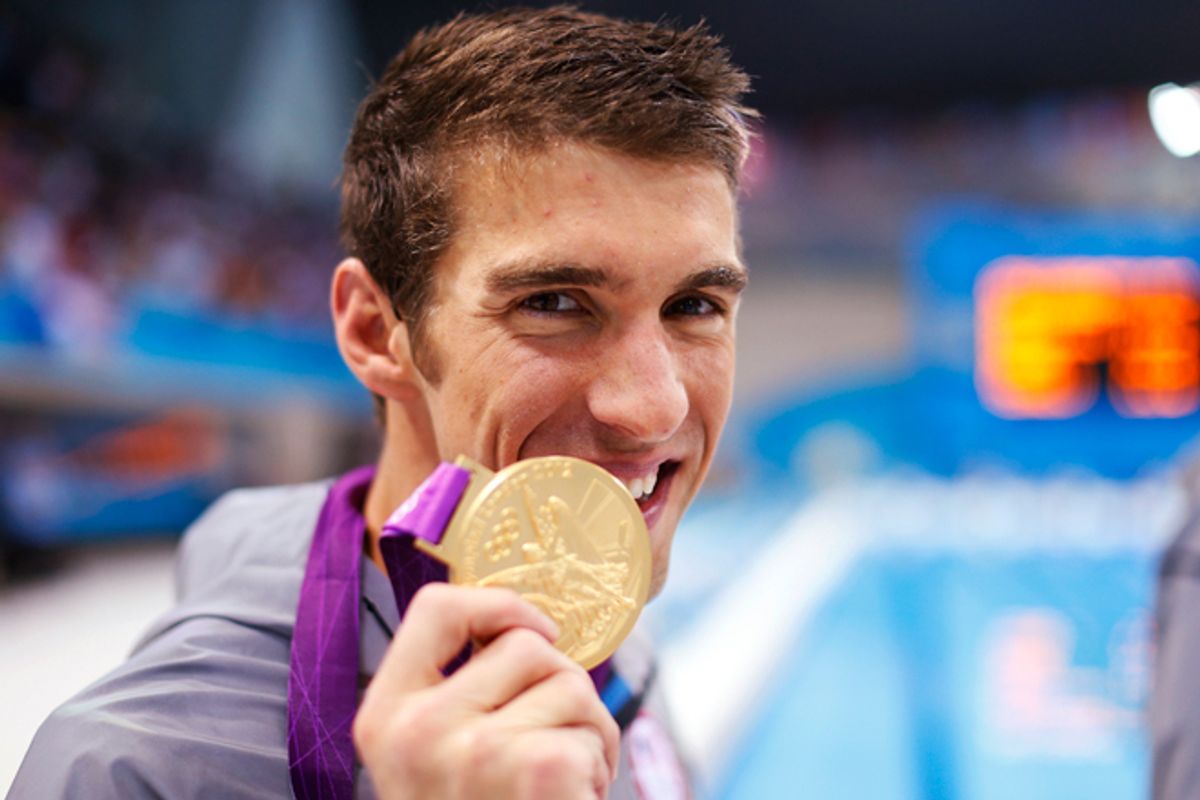 Michael Phelps         (Reuters/Jorge Silva)