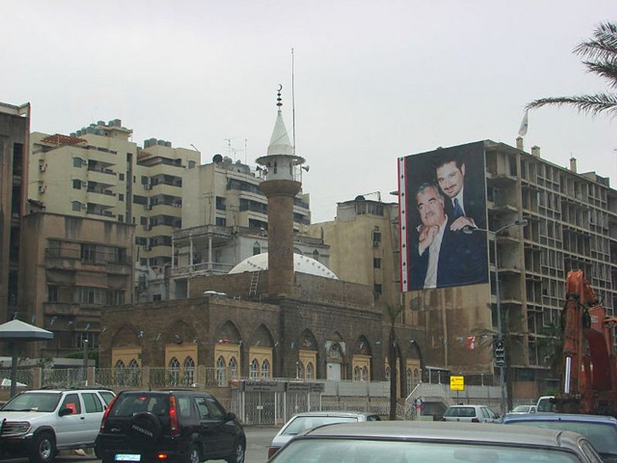 Beirut street scene (Wikimedia)