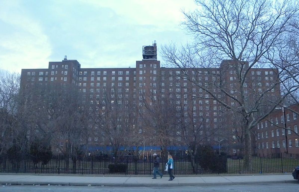 Red Hook public housing complex (Wikimedia)  