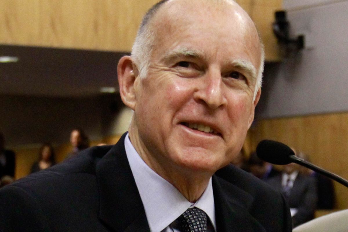 California Governor Jerry Brown      (AP/Rich Pedroncelli)