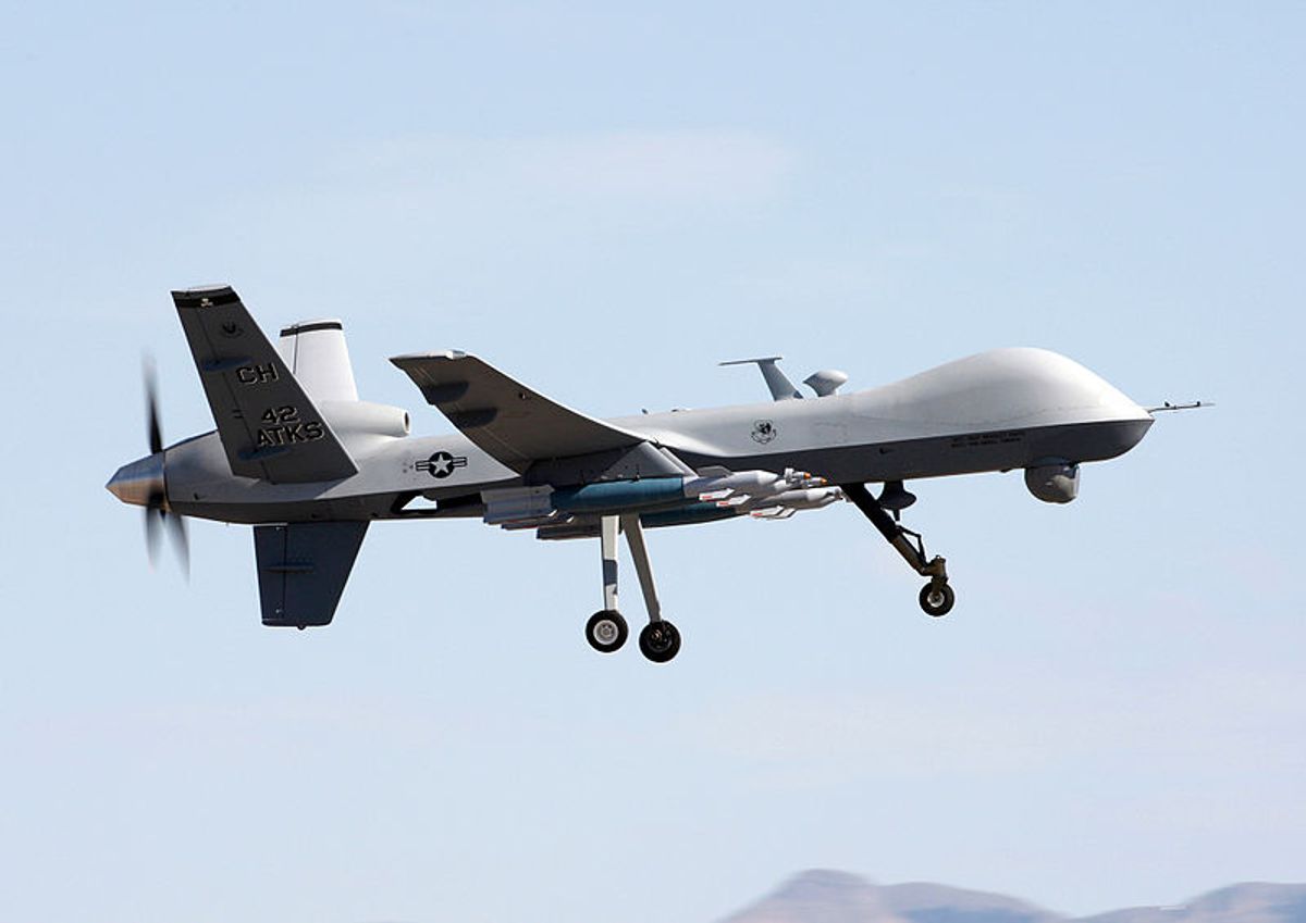 Reaper drone (Wikimedia)  