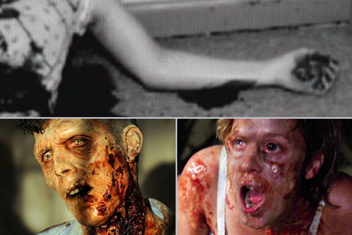 Stills from "The Following," "American Horror Story: Asylum" and "The Walking Dead"    