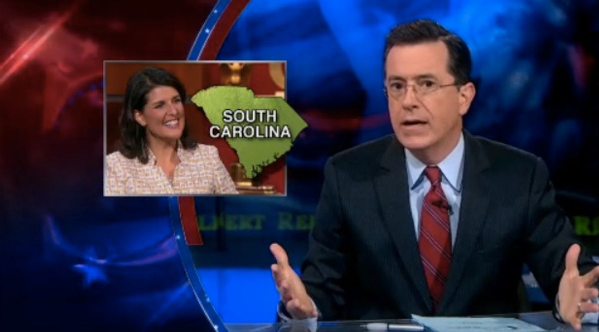    (The Colbert Report)