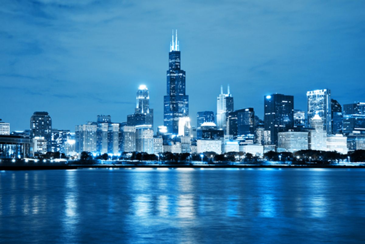  Chicago skyline       (Shutterstock/MaxyM)