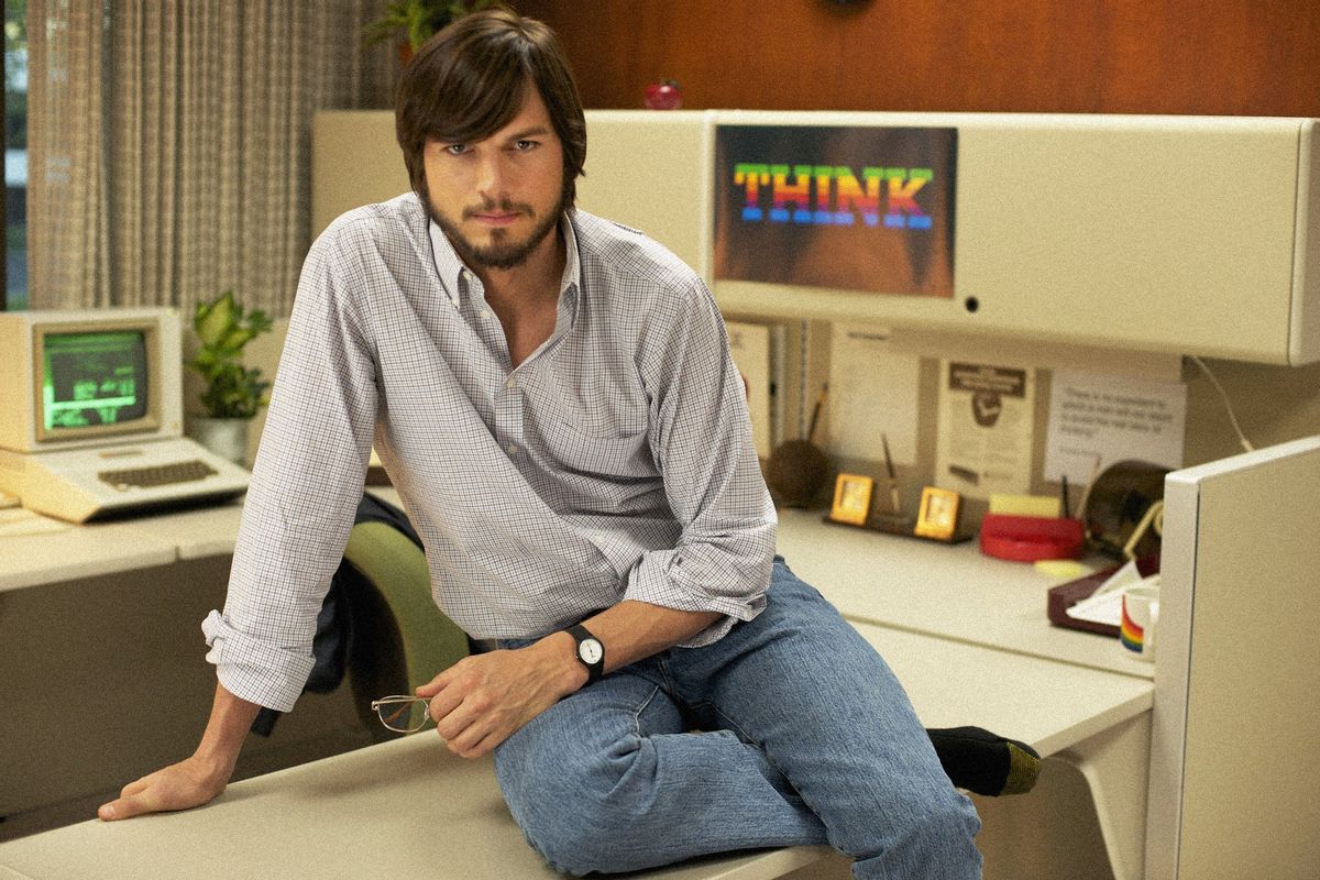  Ashton Kutcher stars as Steve Jobs in the upcoming "jOBS."                   