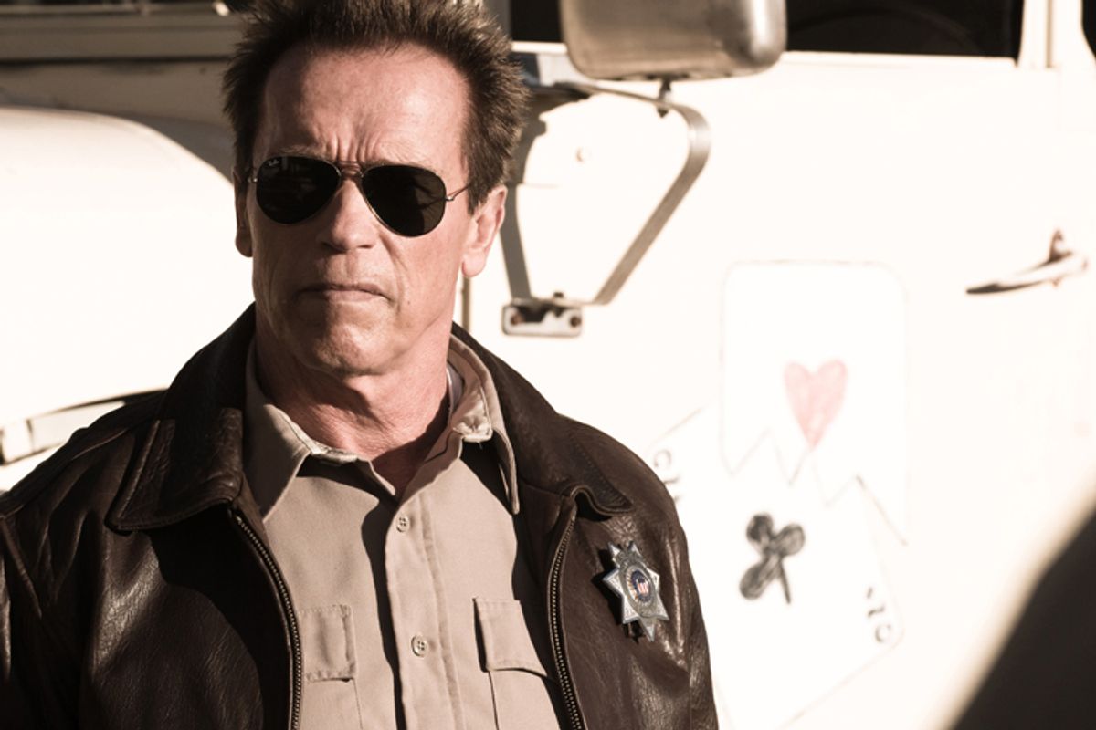  Arnold Schwarzenegger in "The Last Stand"     