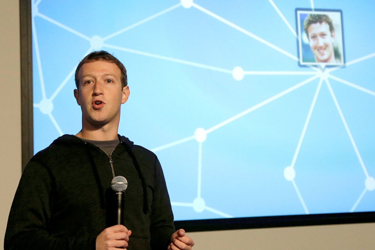 Facebook CEO Mark Zuckerberg            (AP/Jeff Chiu)