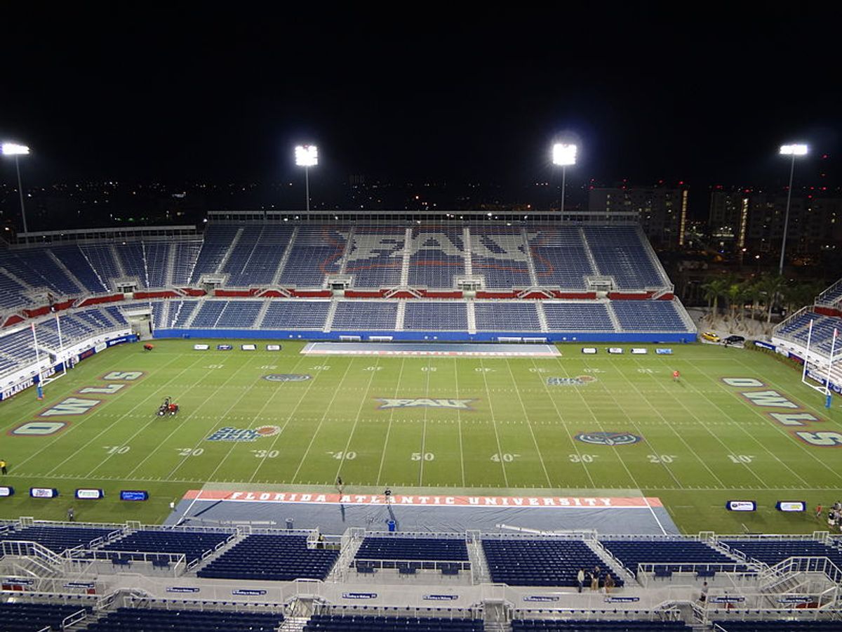 Florida Atlantic University's GEO Group Stadium  (Wikimedia/Jerseydem)