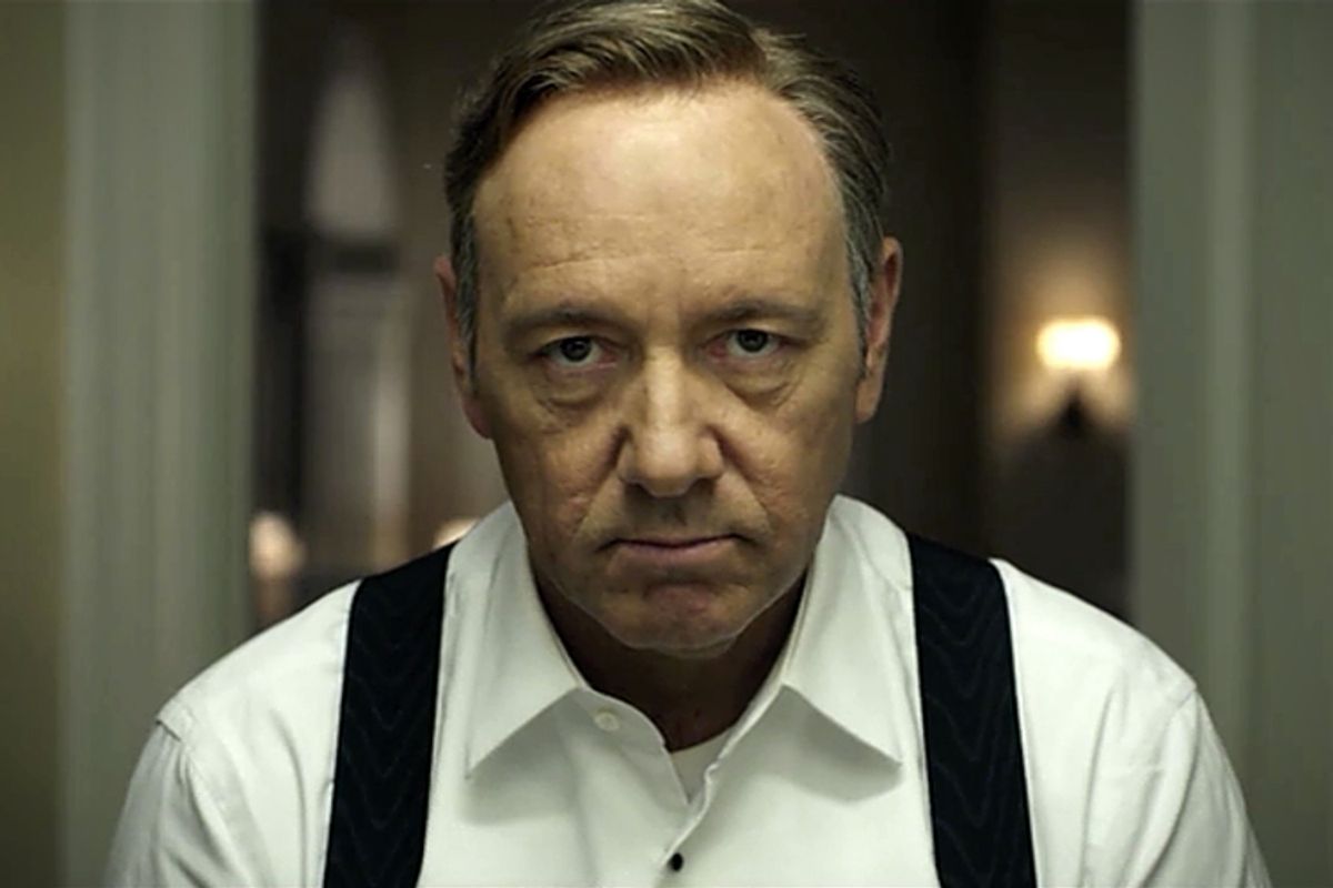 Kevin Spacey in "House of Cards"      