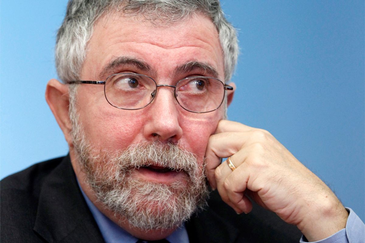 Nobel Prize winning economist Paul Krugman                                                            (Reuters/Brendan Mcdermid)