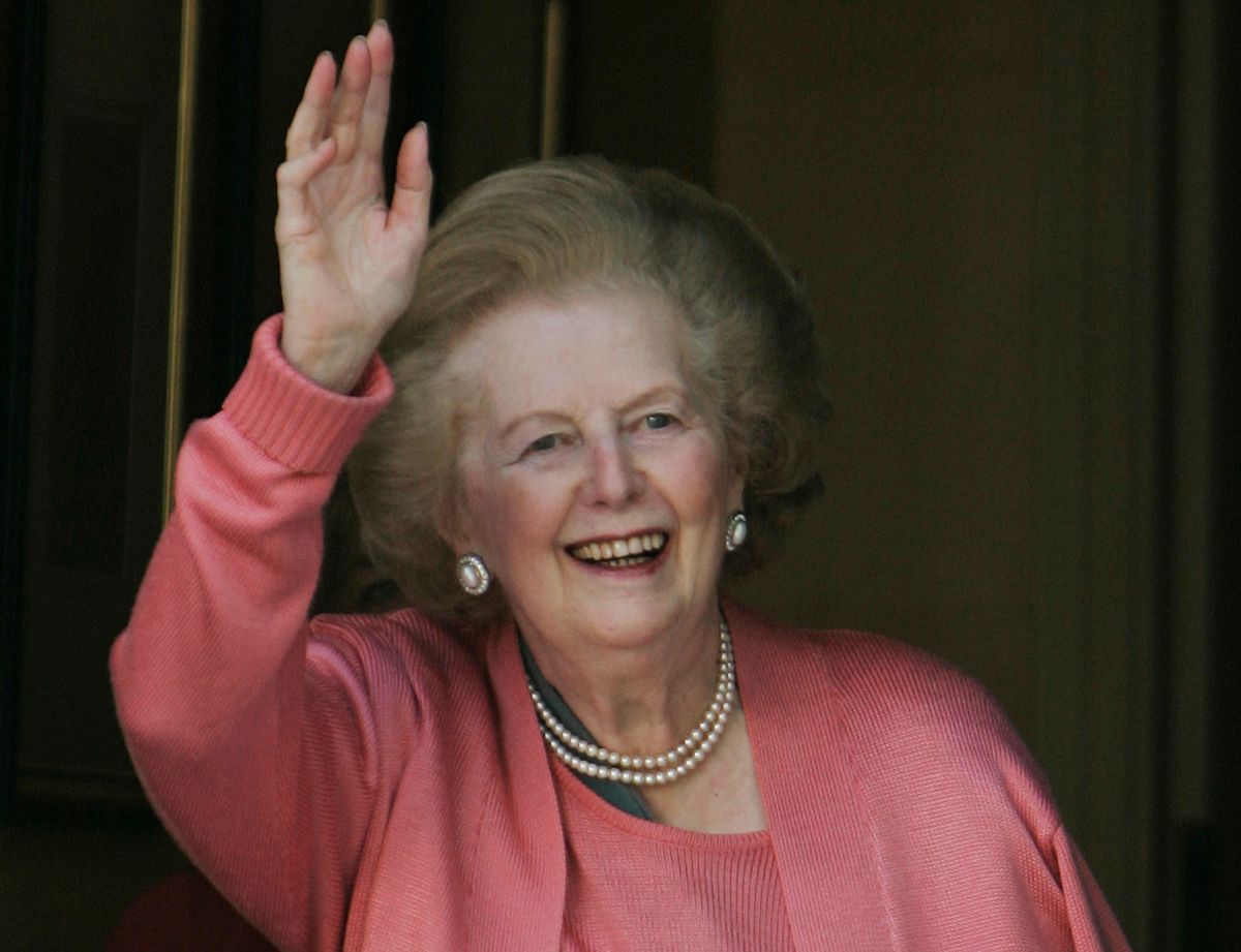 Former British Prime Minister Margaret Thatcher     (AP/Lefteris Pitarakis)