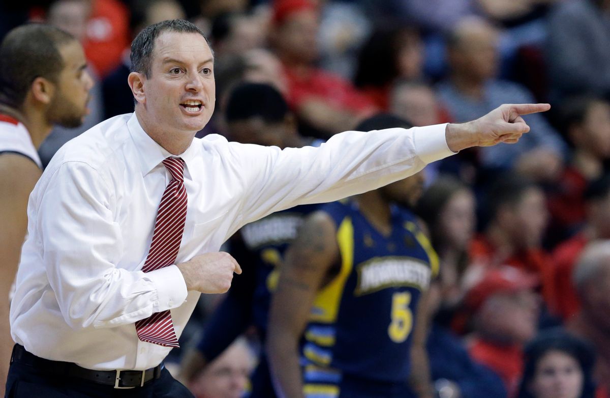 Rutgers coach Mike Rice     (AP/Mel Evans)