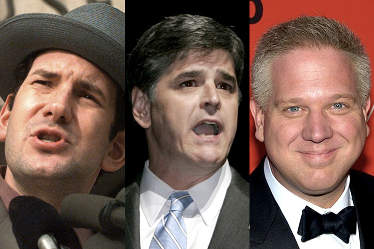 Matt Drudge, Sean Hannity, Glenn Beck             (AP/Brian K. Diggs/Douglas C. Pizac/Wikimedia/David Shankbone/Salon)